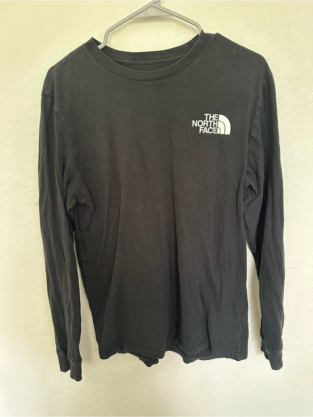 The North Face Men's Box NSE Long Sleeve Tee Black Size M